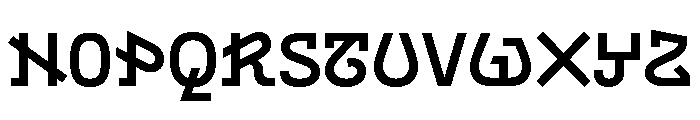 Font 554 Font UPPERCASE