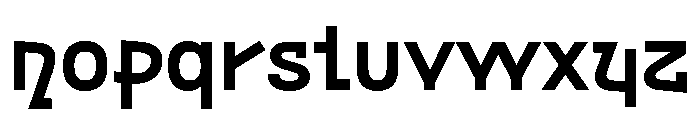 Font 554 Font LOWERCASE