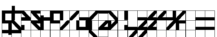 Font 557 Font OTHER CHARS