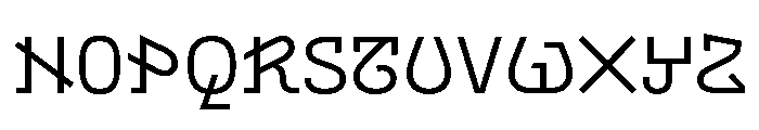 Font 558 Font UPPERCASE