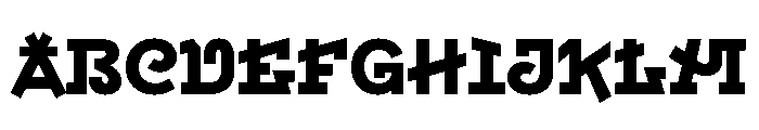 Font 560 Font UPPERCASE