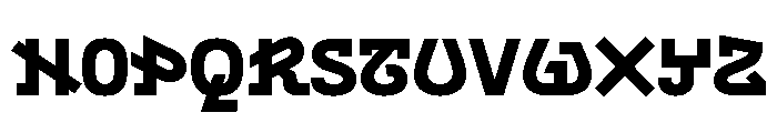 Font 560 Font UPPERCASE