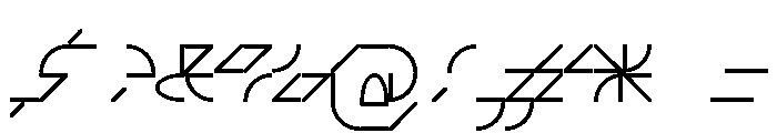 Font 561 Font OTHER CHARS