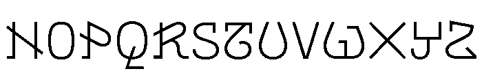 Font 562 Font UPPERCASE