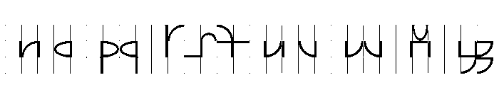 Font 563 Font LOWERCASE