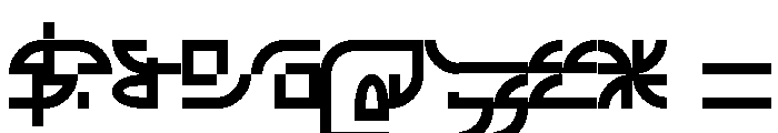 Font 565 Font OTHER CHARS