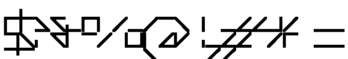 Font 566 Font OTHER CHARS