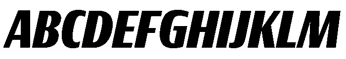 Font 580 Font UPPERCASE