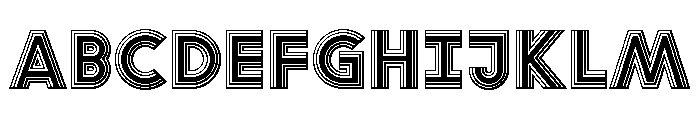 Font 58 Font UPPERCASE