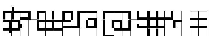 Font 595 Font OTHER CHARS