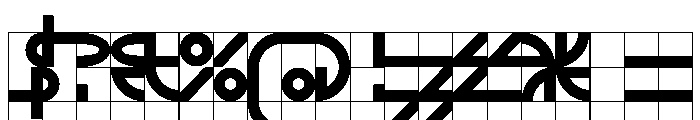 Font 598 Font OTHER CHARS
