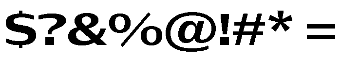 Font 601 Font OTHER CHARS