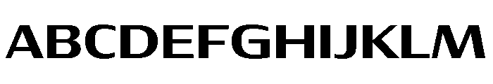 Font 601 Font UPPERCASE