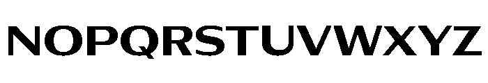 Font 601 Font UPPERCASE