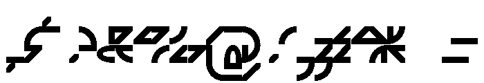 Font 608 Font OTHER CHARS
