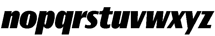 Font 611 Font LOWERCASE