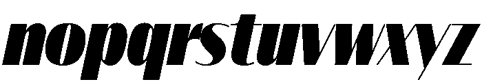 Font 612 Font LOWERCASE