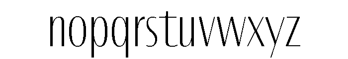 Font 614 Font LOWERCASE