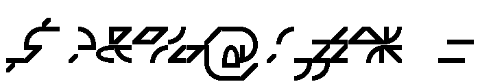 Font 617 Font OTHER CHARS