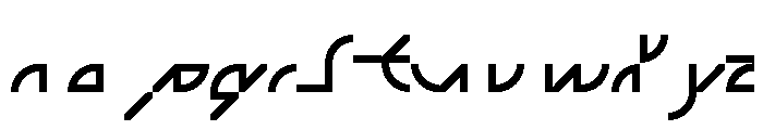 Font 617 Font LOWERCASE