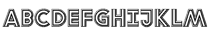 Font 61 Font UPPERCASE