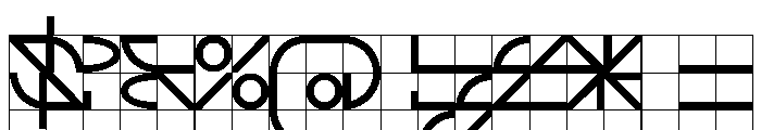 Font 623 Font OTHER CHARS