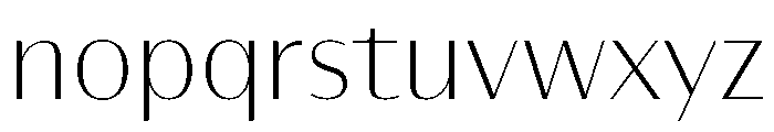 Font 625 Font LOWERCASE
