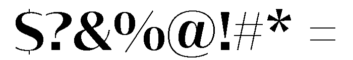 Font 629 Font OTHER CHARS