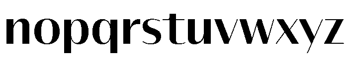 Font 629 Font LOWERCASE