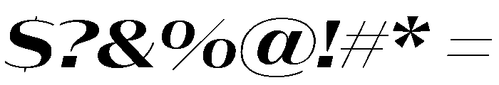 Font 633 Font OTHER CHARS