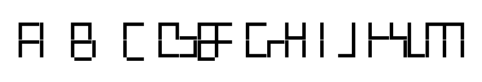 Font 637 Font UPPERCASE