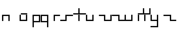 Font 637 Font LOWERCASE