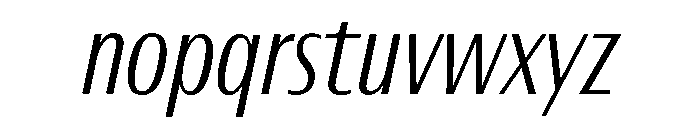 Font 643 Font LOWERCASE