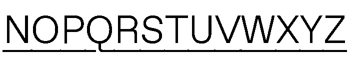 Font 646 Font UPPERCASE