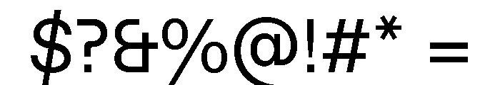 Font 647 Font OTHER CHARS