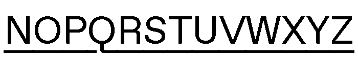 Font 647 Font UPPERCASE