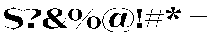 Font 648 Font OTHER CHARS