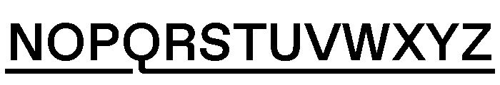 Font 650 Font UPPERCASE