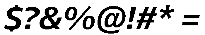 Font 653 Font OTHER CHARS