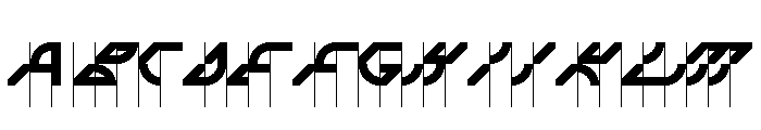 Font 654 Font UPPERCASE
