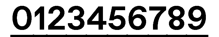 Font 655 Font OTHER CHARS