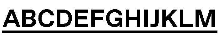 Font 655 Font UPPERCASE