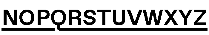 Font 655 Font UPPERCASE