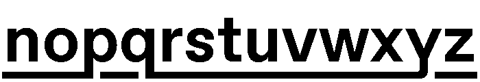 Font 655 Font LOWERCASE