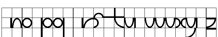 Font 657 Font LOWERCASE