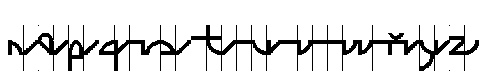 Font 658 Font LOWERCASE