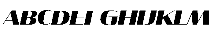 Font 665 Font UPPERCASE