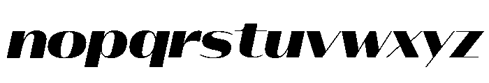 Font 665 Font LOWERCASE