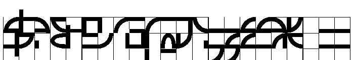 Font 667 Font OTHER CHARS