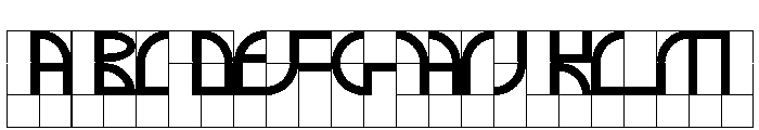 Font 667 Font UPPERCASE